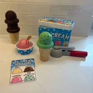 Melissa & Doug Scoop & Serve Ice Cream Set
